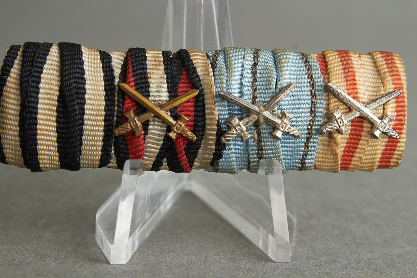 4-Place Ribbon Bar. Original.