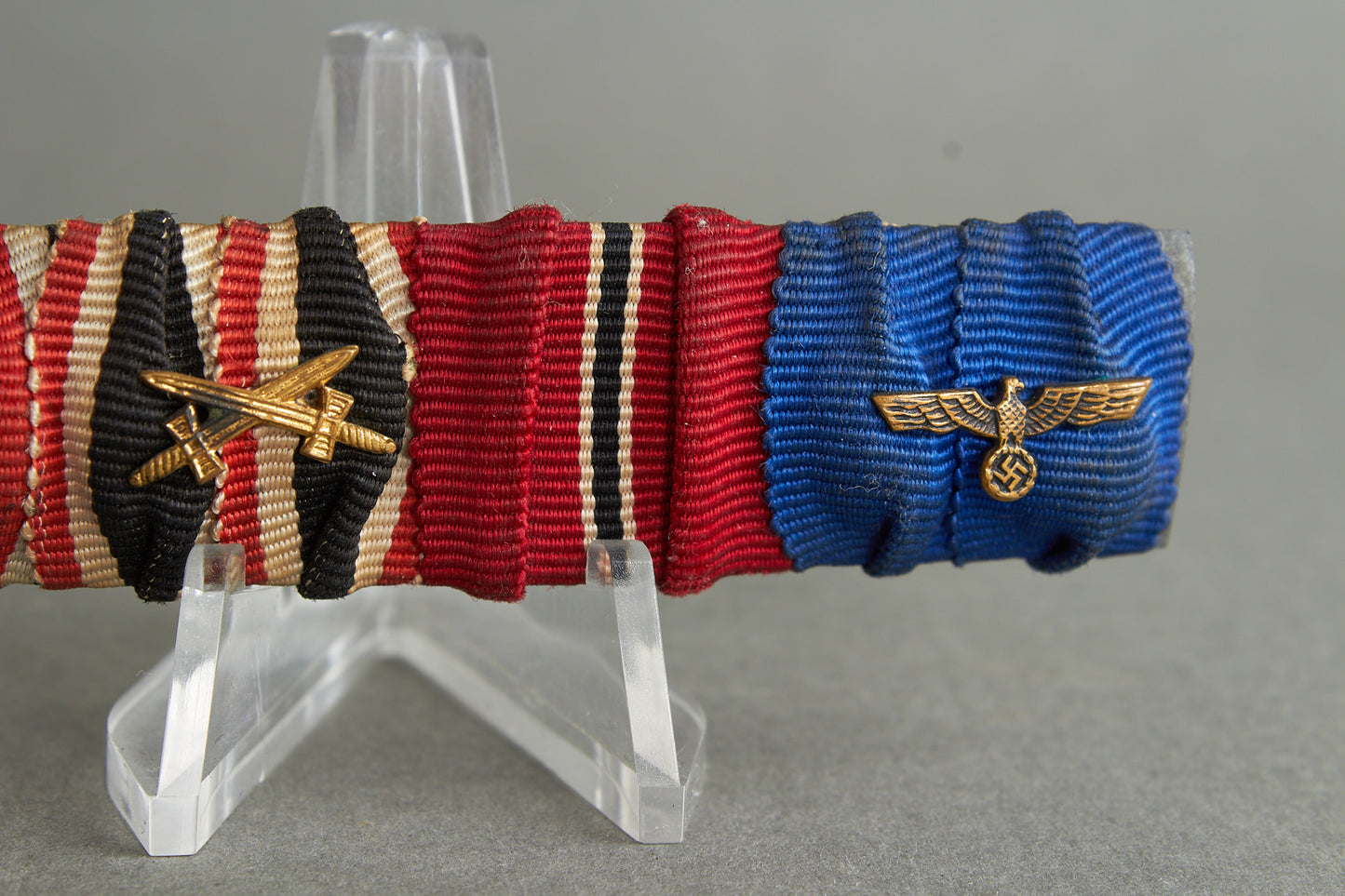 4-Place Ribbon Bar. Original.