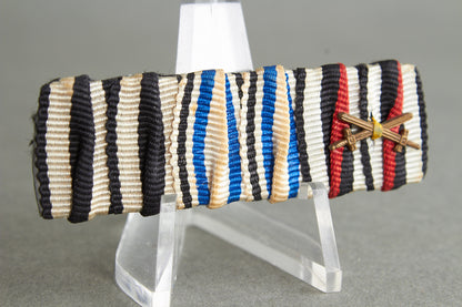 3-Place Ribbon Bar. Original.