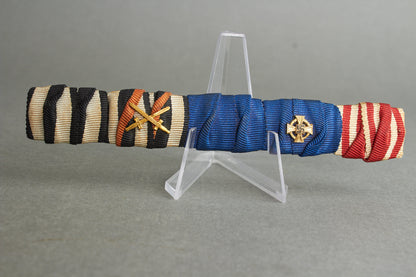 5-Place Ribbon Bar. Large! Original.