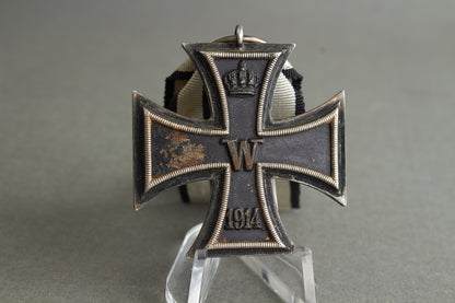 Iron Cross "Eisernes Kreuz" 2. Class. Maker marked. Original.