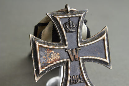 Iron Cross "Eisernes Kreuz" 2. Class. Maker marked. Original.