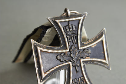 Iron Cross "Eisernes Kreuz" 2. Class. Maker marked. Original.