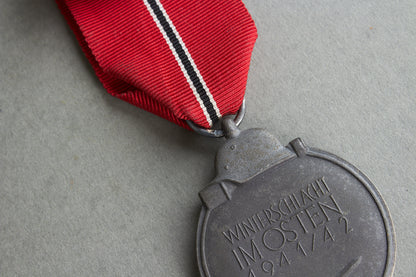 "Winterschlacht im Osten" Medal. Maker marked "13". Original.