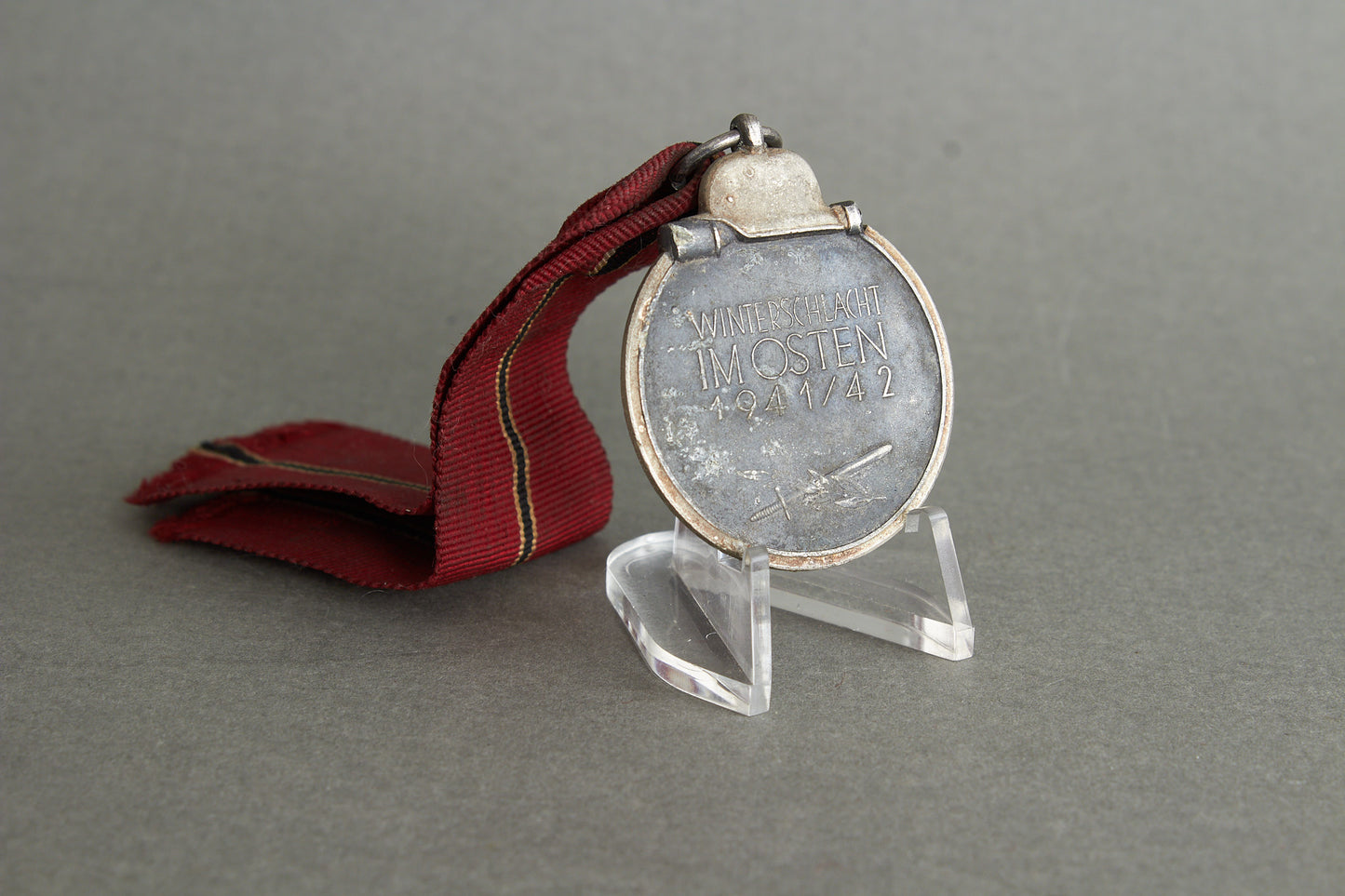 "Winterschlacht im Osten" Medal. Maker marked "108". Original.