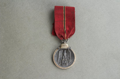 "Winterschlacht im Osten" Medal. Maker marked "108". Original.