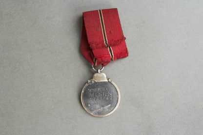 "Winterschlacht im Osten" Medal. Maker marked "108". Original.