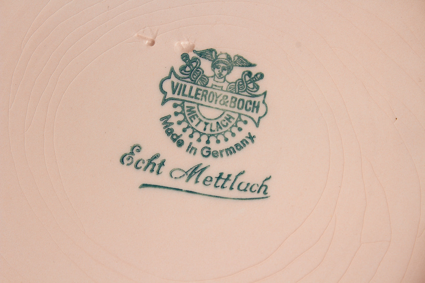Memorial Porcelain Plate "Zur Erinnerung an die Saarabstimmung 13.01.1935". Original.
