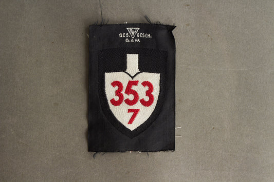 RAD "Reichsarbeitsdienst" Sleeve insignia. Unused. Original.