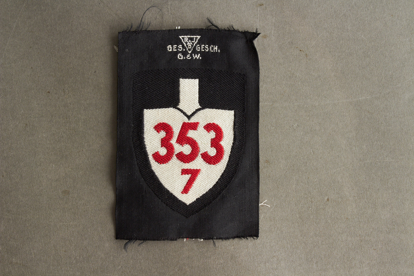 RAD "Reichsarbeitsdienst" Sleeve insignia. Unused. Original.