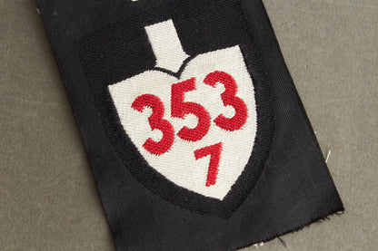 RAD "Reichsarbeitsdienst" Sleeve insignia. Unused. Original.