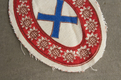 Wehrmacht Foreign Volunteer "Besetztes Russland Ostarbeiter Bewährungsabzeichen" Sleeve Shield. Rare. Original.