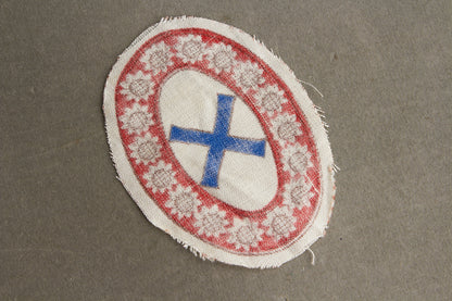 Wehrmacht Foreign Volunteer "Besetztes Russland Ostarbeiter Bewährungsabzeichen" Sleeve Shield. Rare. Original.