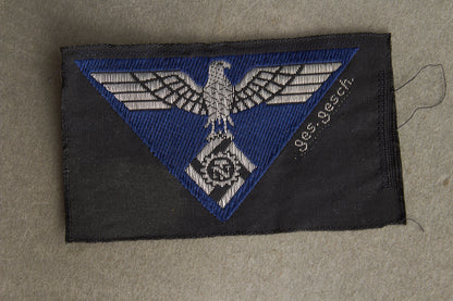 TeNo (Technische Nothilfe) Sidecap Eagle. Unused. Original.