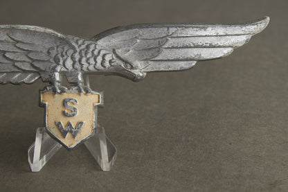 "Siemens Werkschutz" Breast Eagle. With both prongs. Original.