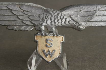 "Siemens Werkschutz" Breast Eagle. With both prongs. Original.