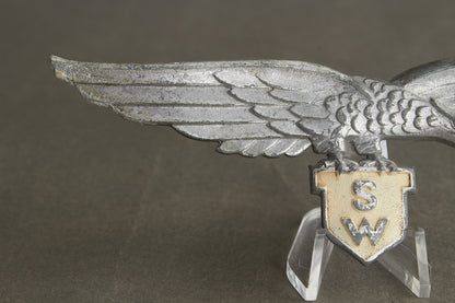 "Siemens Werkschutz" Breast Eagle. With both prongs. Original.