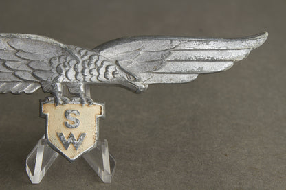 "Siemens Werkschutz" Breast Eagle. With both prongs. Original.