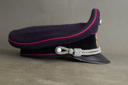 Early Feuerschutzpolizei Officer Visor Cap. Original.