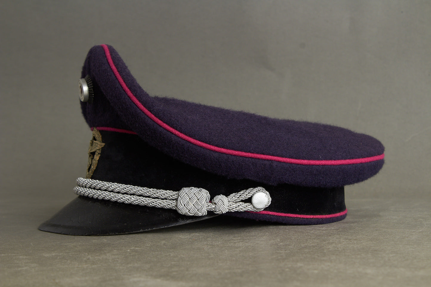 Early Feuerschutzpolizei Officer Visor Cap. Original.