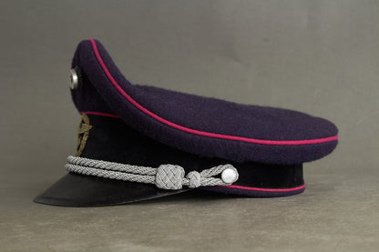 Early Feuerschutzpolizei Officer Visor Cap. Original.