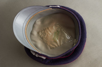 Early Feuerschutzpolizei Officer Visor Cap. Original.