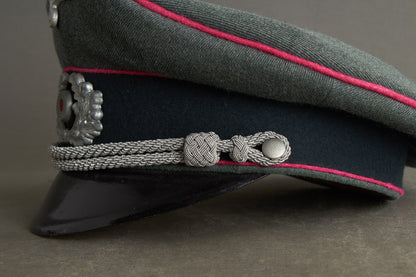 Wehrmacht "Generalstab" Officer Visor Cap. Original.