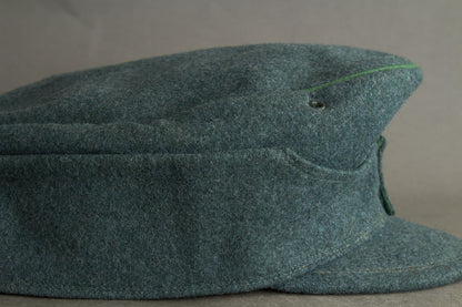 Schutzpolizei "M43 Einheitsfeldmütze" (Mannschaften/Unteroffiziere). Rare. Original.