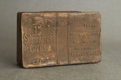 Allgemeine-SS "Das Schwarzes Corps" Tabaco Box. Rare! Original.
