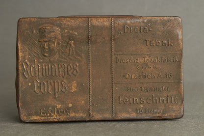 Allgemeine-SS "Das Schwarzes Corps" Tabaco Box. Rare! Original.