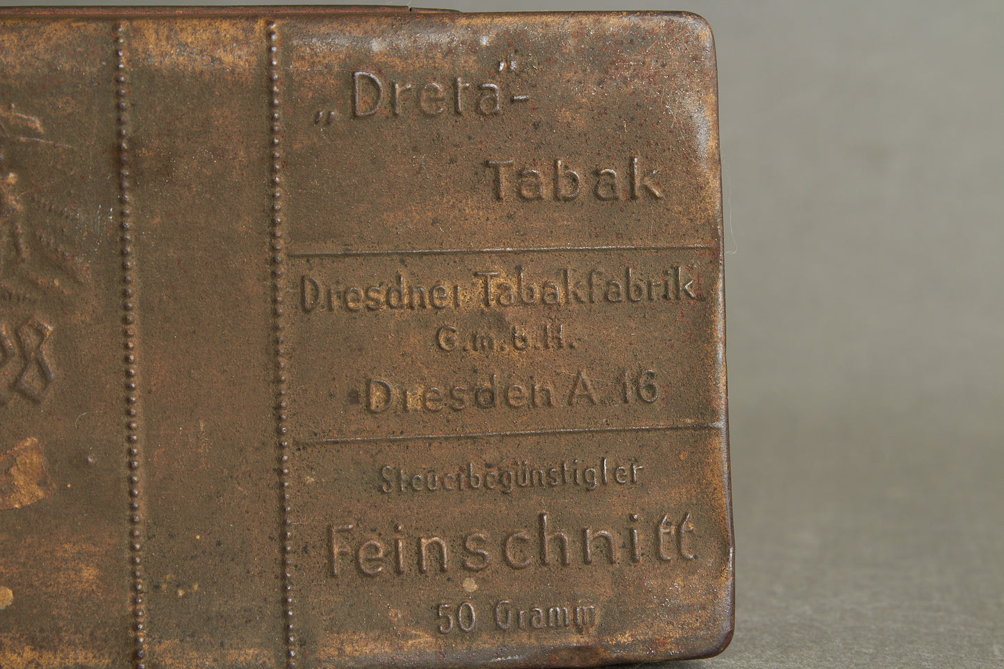Allgemeine-SS "Das Schwarzes Corps" Tabaco Box. Rare! Original.