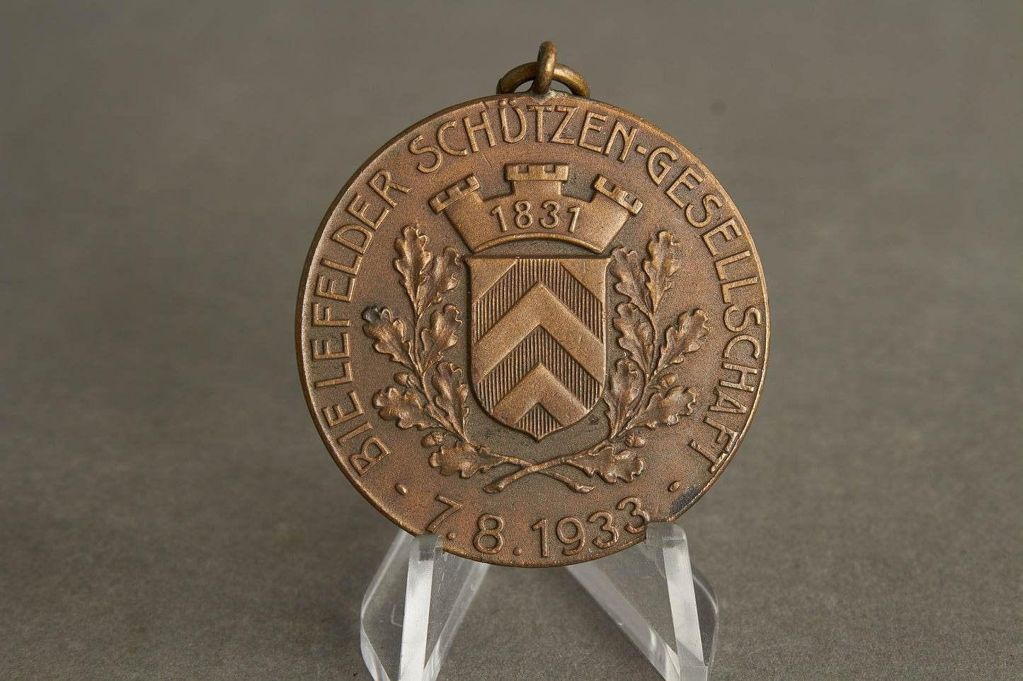 NSDAP 1933 "Hitler Hindenburg" Commemorative Medal. Rare version! Original.