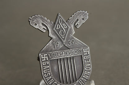 DSB (Deutscher Sängerbund) "Gausängerfest Hannover 1939" Tinnie. Original.