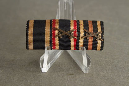 3-Place Ribbon Bar. Original.