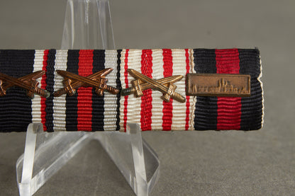 5-Place Ribbon Bar. Original.