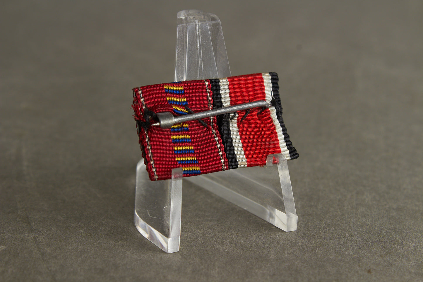 2-Place Ribbon Bar. Original.