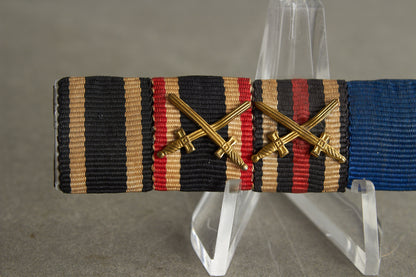5-Place Ribbon Bar. Original.