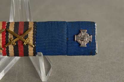 5-Place Ribbon Bar. Original.