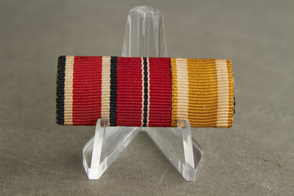 3-Place Ribbon Bar. Original.