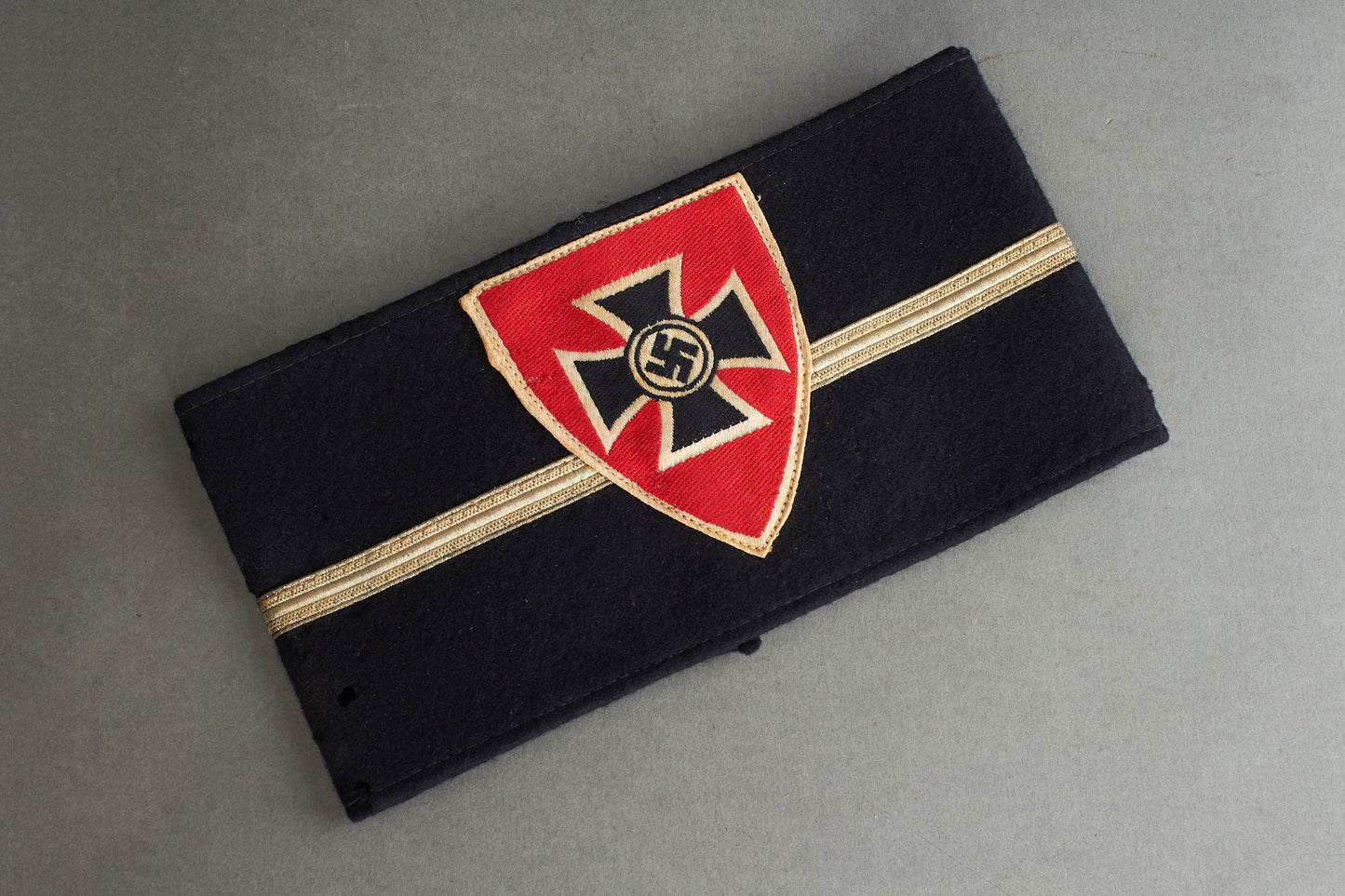 NSRKB "Nationalsozialistischer Reichskriegerbund" Leaders Armband. Original.