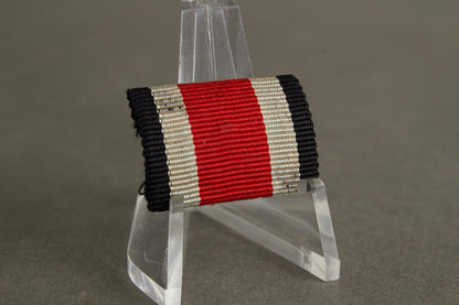 Iron Cross "Eisernes Kreuz" 2. Class. Single Ribbon Bar. Original.