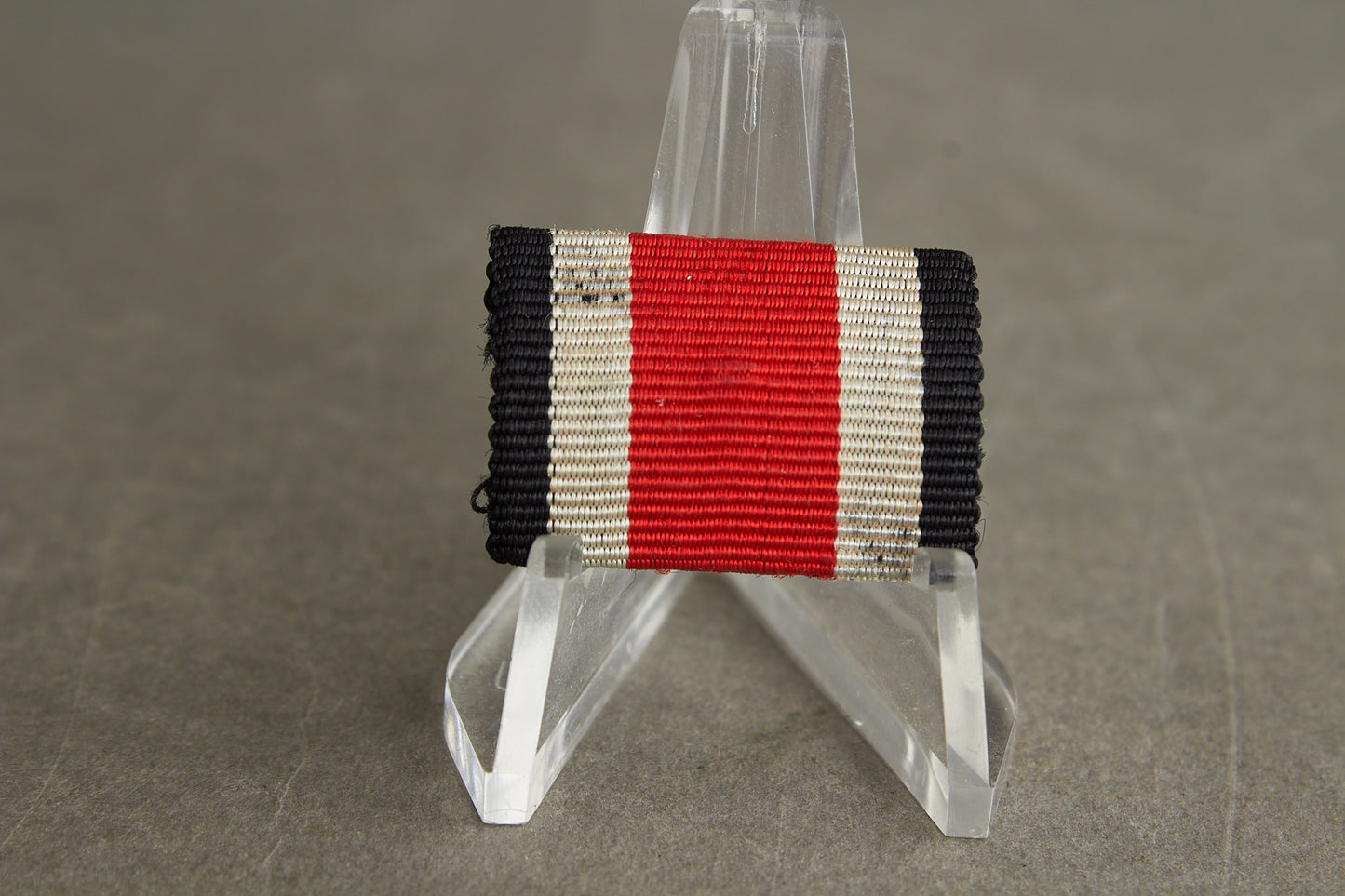 Iron Cross "Eisernes Kreuz" 2. Class. Single Ribbon Bar. Original.