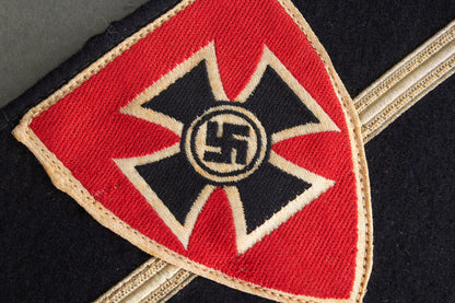 NSRKB "Nationalsozialistischer Reichskriegerbund" Leaders Armband. Original.