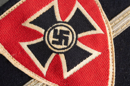 NSRKB "Nationalsozialistischer Reichskriegerbund" Leaders Armband. Original.