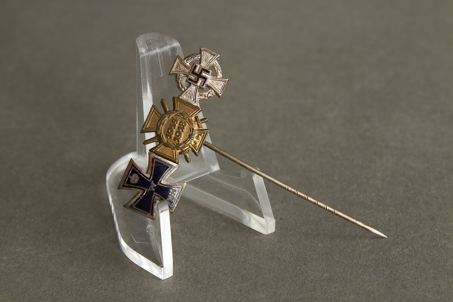 WW1/WW2 German miniature stickpin. Original.