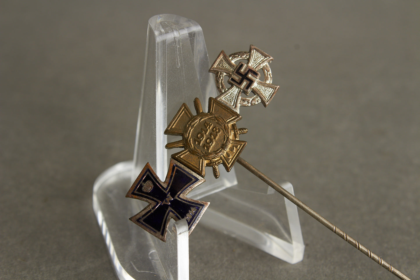 WW1/WW2 German miniature stickpin. Original.