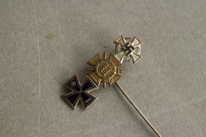 WW1/WW2 German miniature stickpin. Original.