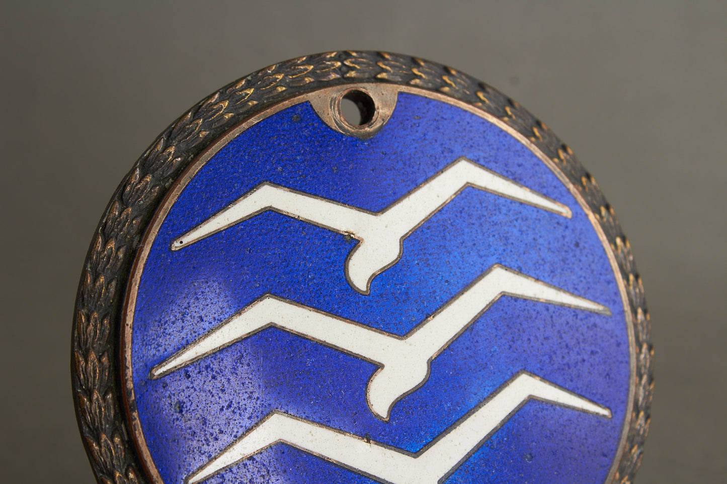 Large DLV (Deutscher Luftsportverband) "Segelflieger C-Abzeichen Plakette". Rare. Original.