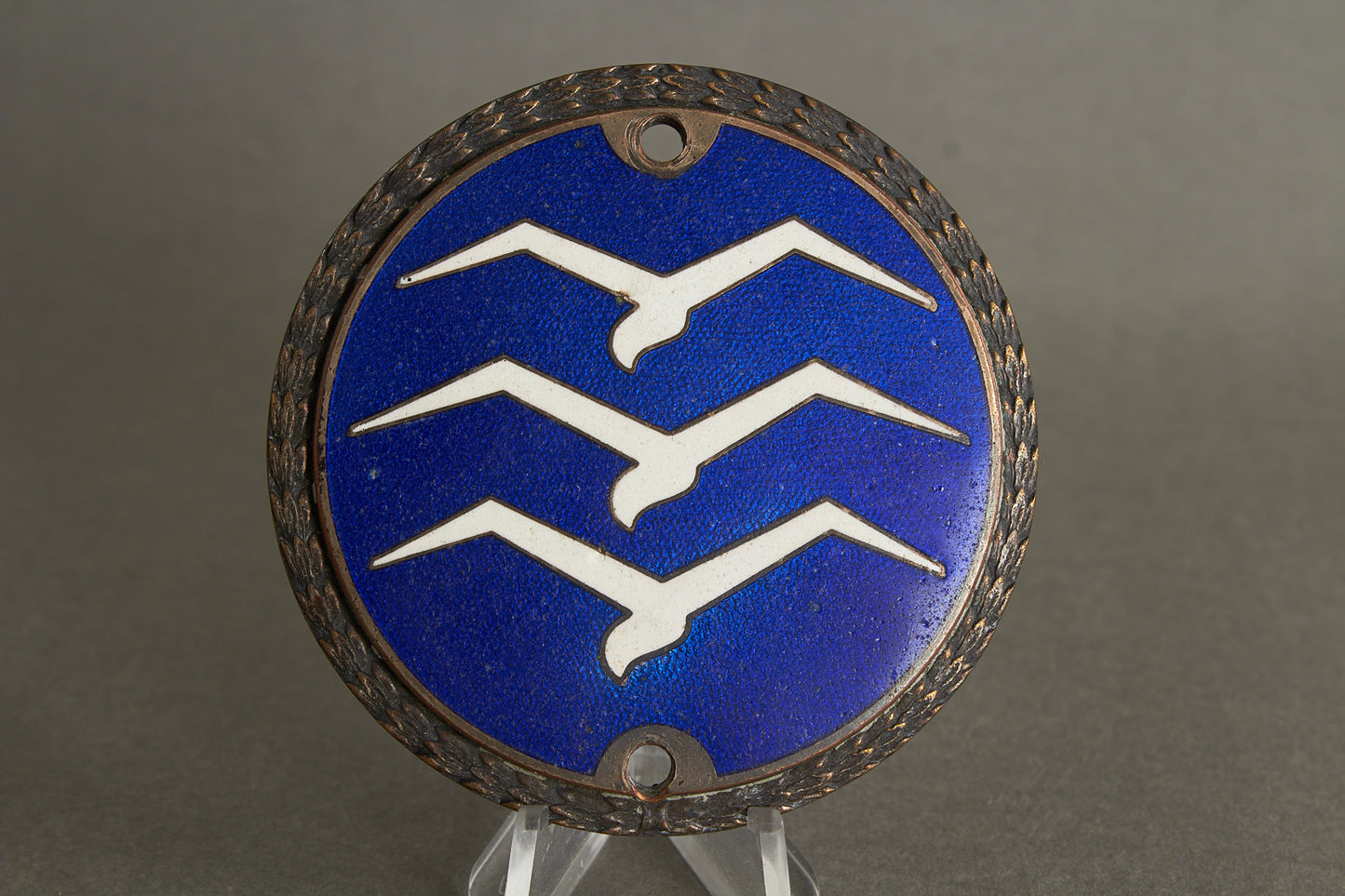 Large DLV (Deutscher Luftsportverband) "Segelflieger C-Abzeichen Plakette". Rare. Original.