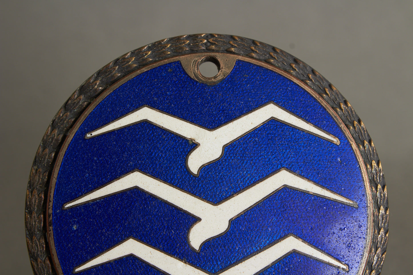 Large DLV (Deutscher Luftsportverband) "Segelflieger C-Abzeichen Plakette". Rare. Original.